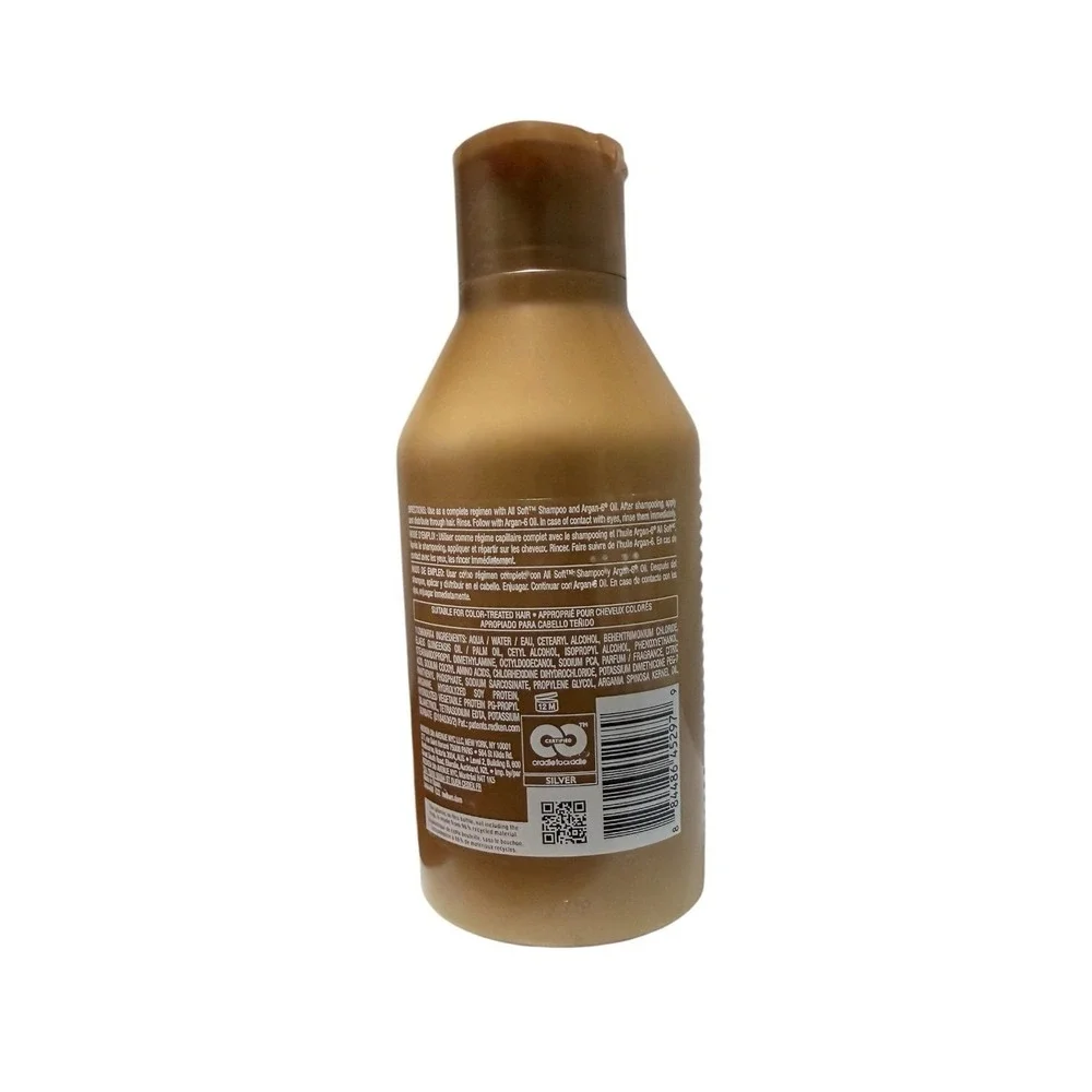 Redken All Soft Shampoo 10.1 fl oz / 300 mL Moisturizing Argan Oil + bonus pack